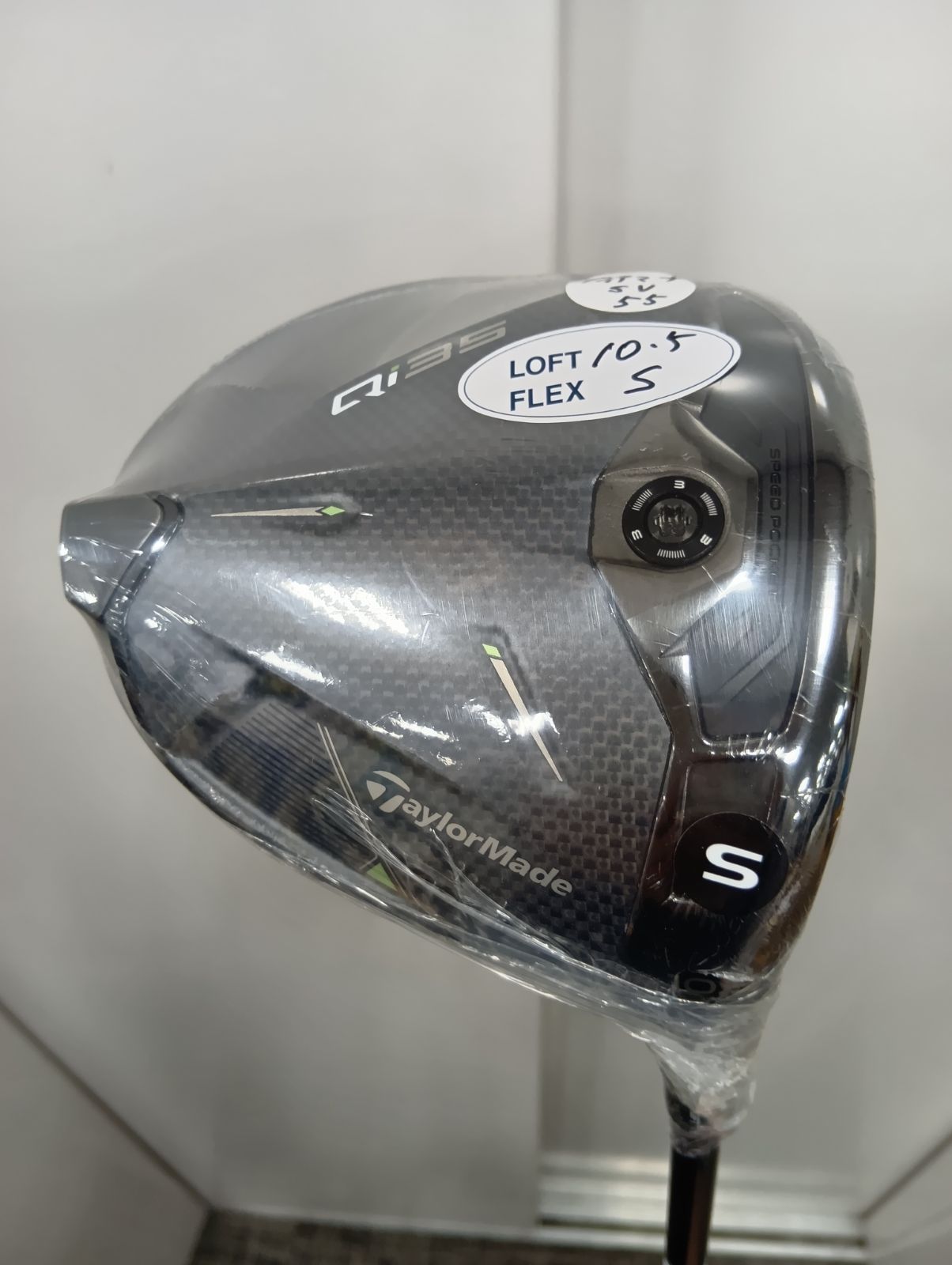 Dr【新品未使用品】テーラーメイド Qi35 DRIVER #10．5度／S