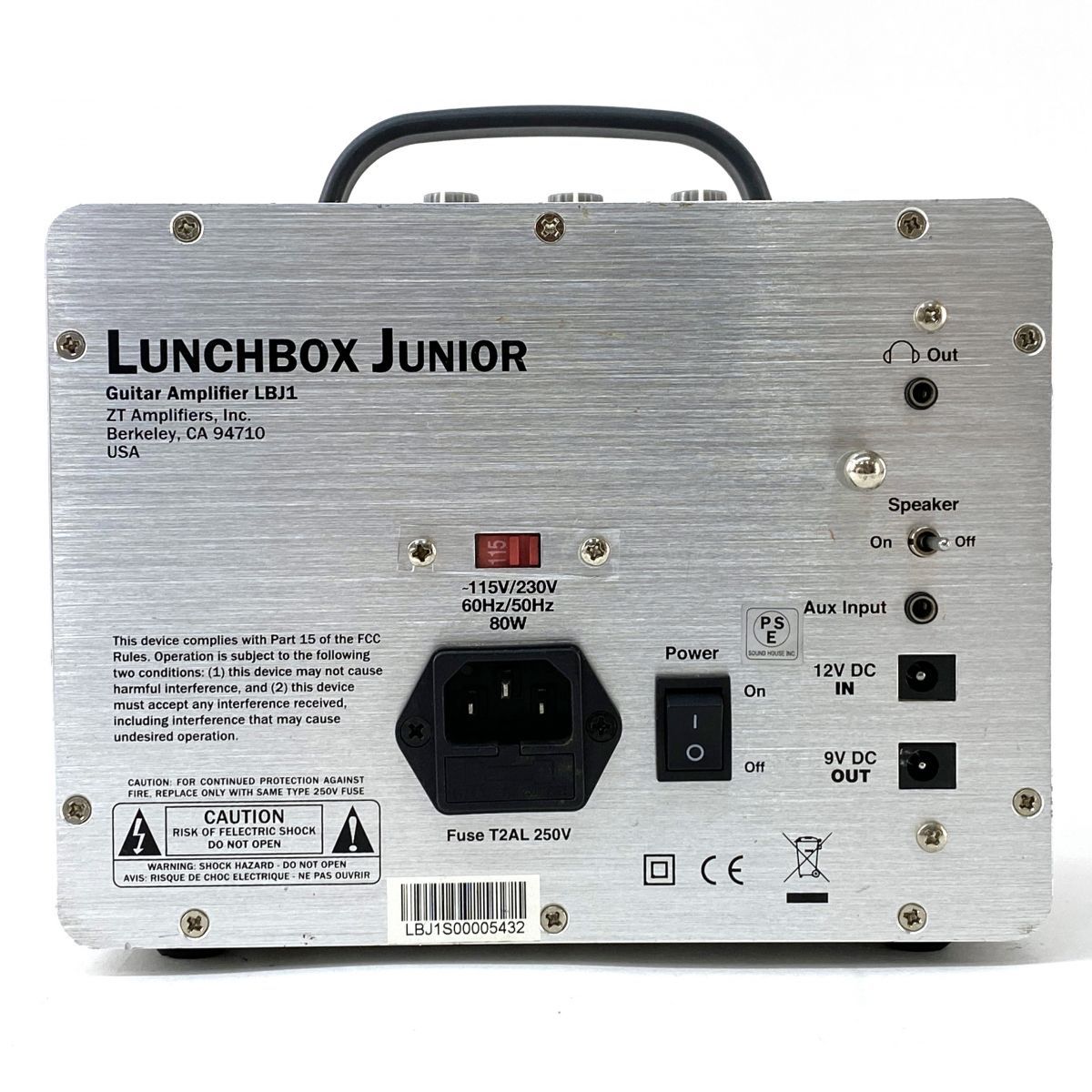 ZT Amp ゼットティーアンプ Lunchbox Junior LBJ 1 ギター用 アンプ コンボアンプ
