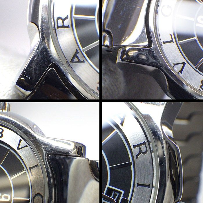 S ブラック文字盤