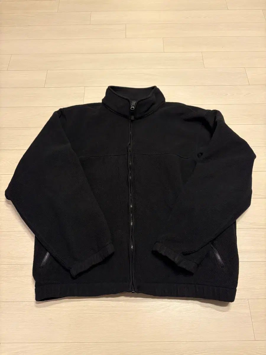 L 90 s 00 EDDIE BAUER エディー バウアー ブラック フリース ジャケット