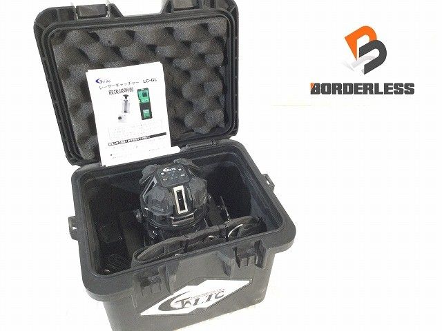 品 LTCテクノ販売 プラチナムグリン電子レーザー LTC-RZ 9 X 受光機 バッテリ ケース付 グリーンレーザー墨出し器114741