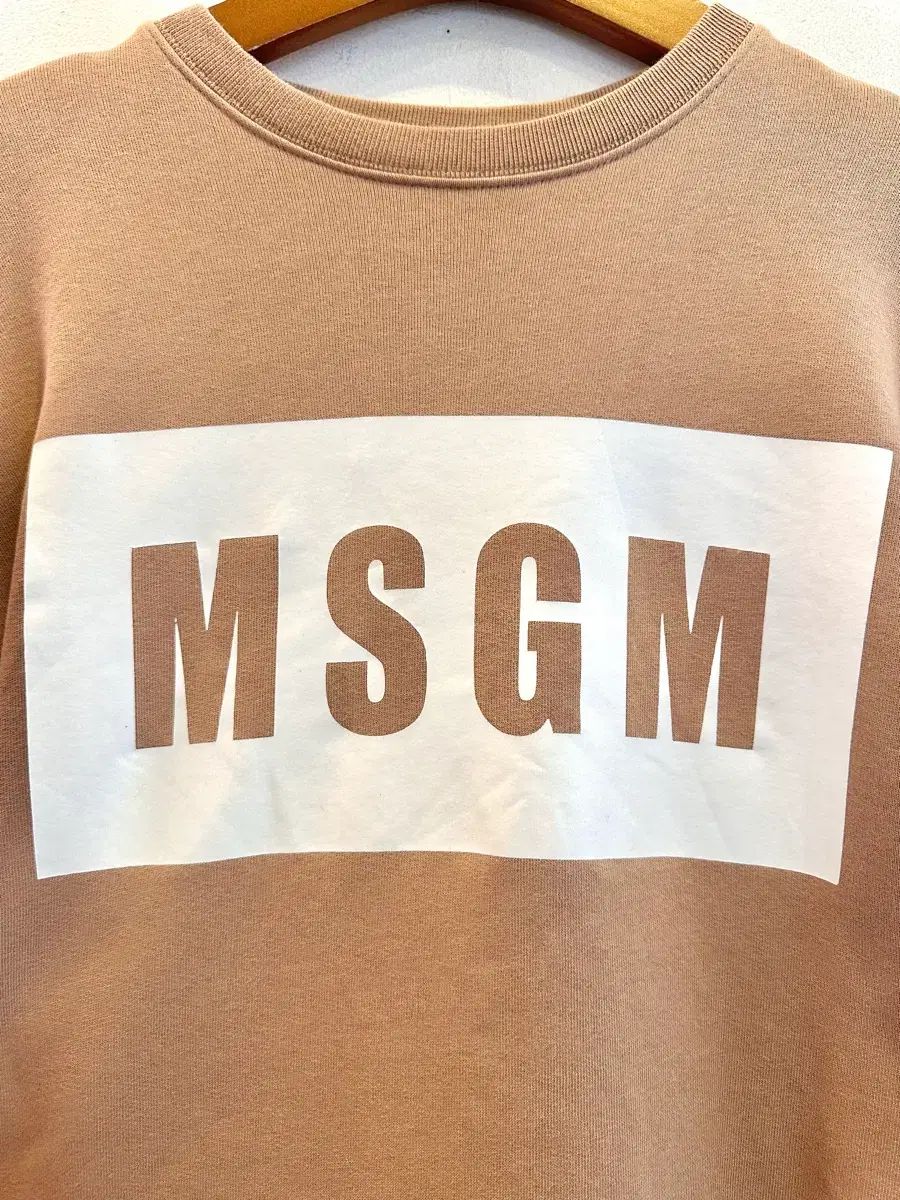  55 66 MSGM エムエスジーエム 起毛 スウェット トレーナー スウェット トップス