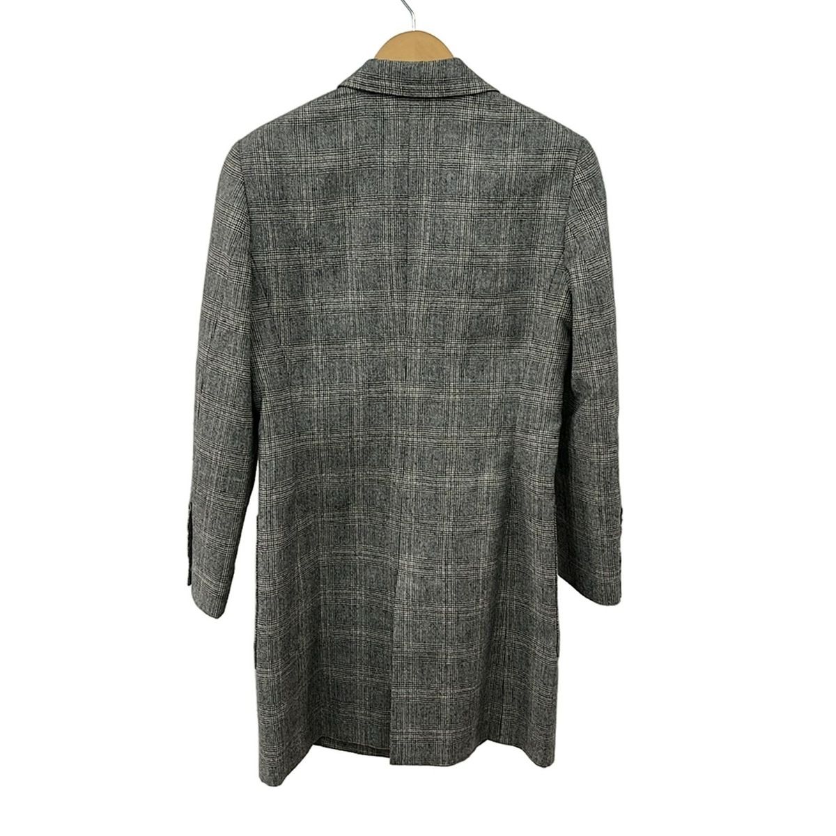 ジャンフランコフェレ コート サイズ42 M レディース - グレー×黒