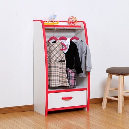 子供用 ハンガーラック 幅48 cm ハンガー 洋服掛け 子供服 制服 子供部屋