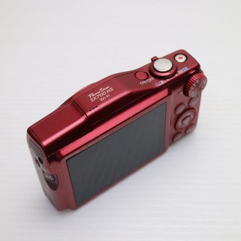 超美品 PowerShot SX700 HS レッド 即日発送 デジカメ Canon 本体 土日