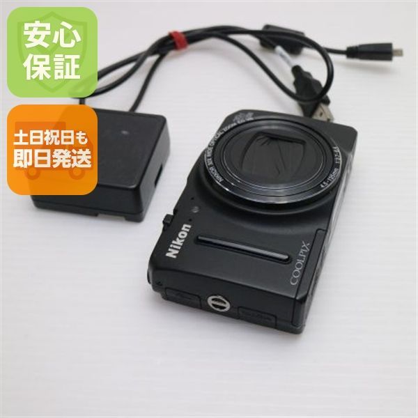 COOLPIX S 9700 プレシャスブラック デジカメ ニコン 本体 08000