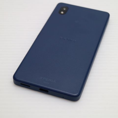 新品同様 Xperia Ace III SOG08 ブルー スマホ 白ロム 土日祝発送OK