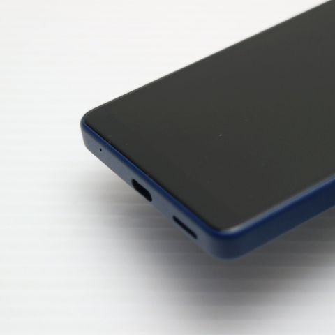 新品同様 Xperia Ace III SOG08 ブルー スマホ 白ロム 土日祝発送OK