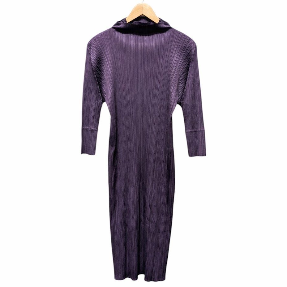65 PLEATS PLEASE High Neck Pleated Dressプリーツプリーズ プリーツ