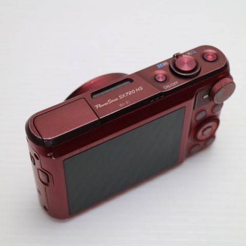 良品中古 PowerShot SX720 HS レッド 即日発送 コンデジ Canon 本体