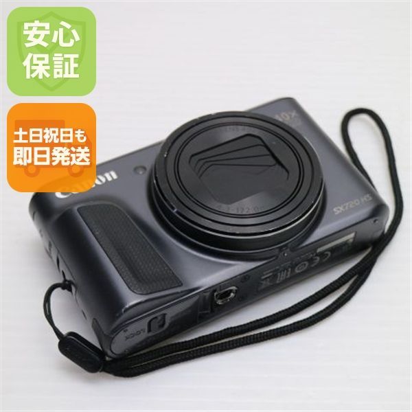 美品 PowerShot SX720 HS ブラック 即日発送 コンデジ Canon 本体 土日