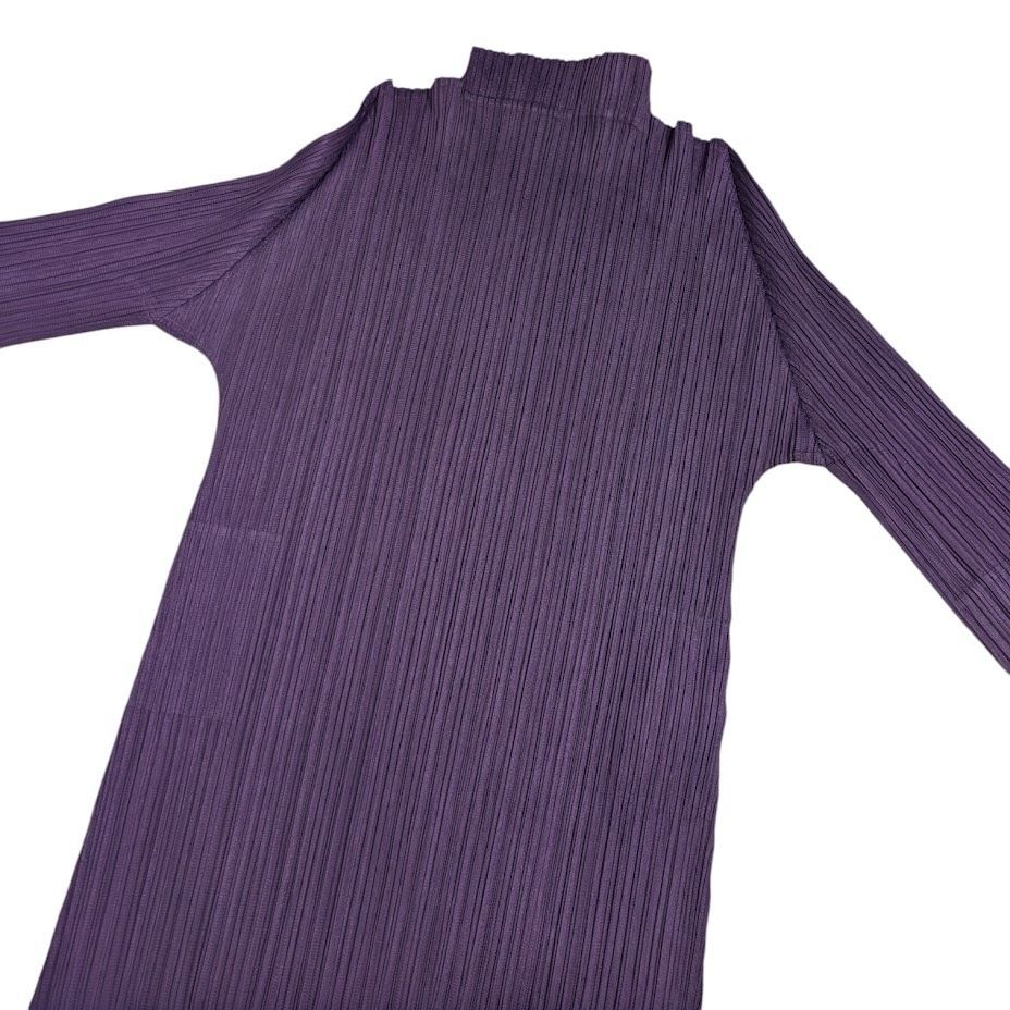 65 PLEATS PLEASE High Neck Pleated Dressプリーツプリーズ プリーツ