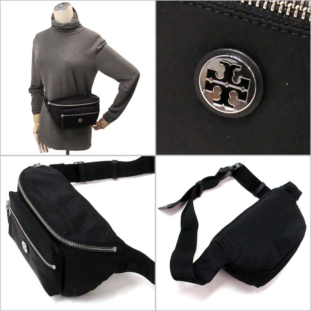 TORY BURCH トリーバーチ アウトレット バッグ ナイロン ベルトバッグ NYLON BELT BAG ウエストポーチ 170436 001