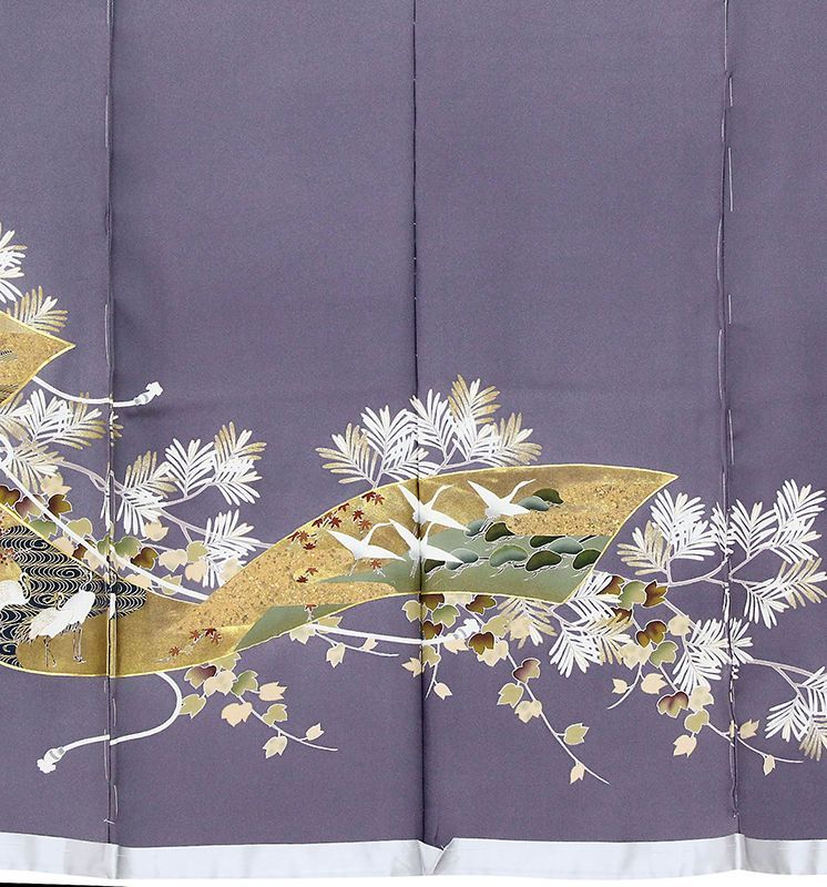 手描き染 本金加工