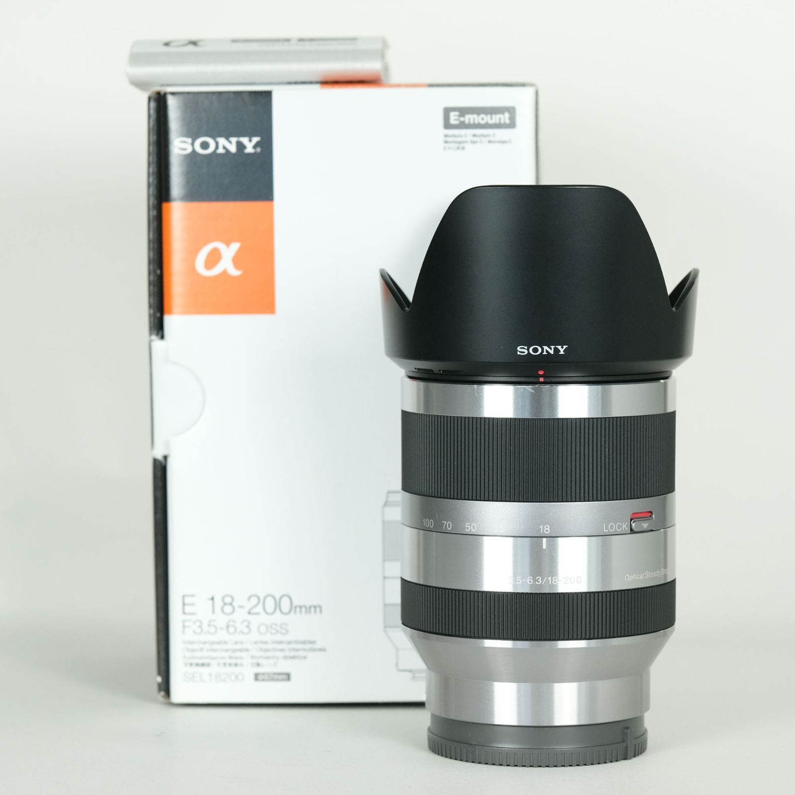 SONY E 18-200 mm F 3.5-6.3 OSS Eマウント