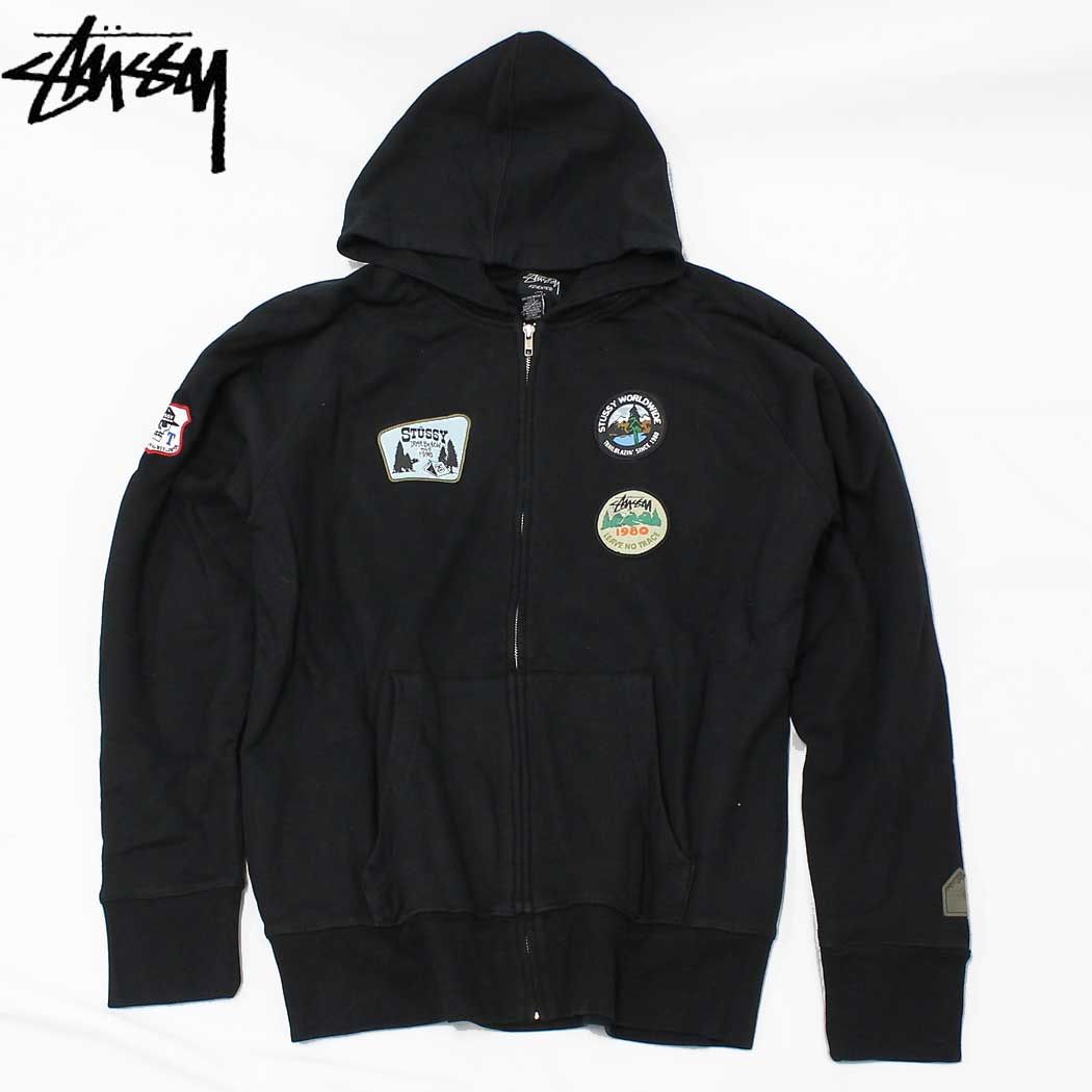 Stussy Tread Full Zip Hoodie ステューシー トレッド フルジップ フーディー パーカー ジップアップ メンズ ブランド ストリート ファッション