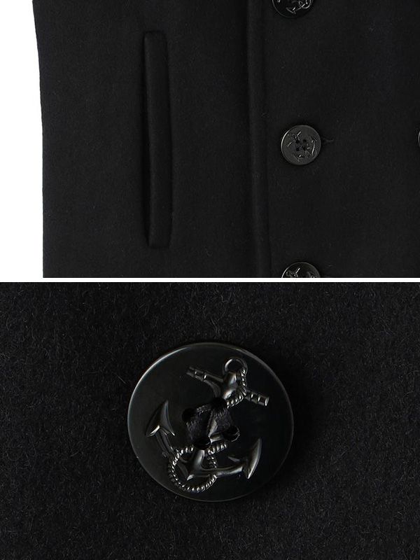 Schott ピーコート 740 24oz 日本別注 アウター 大きいサイズ ネイビー