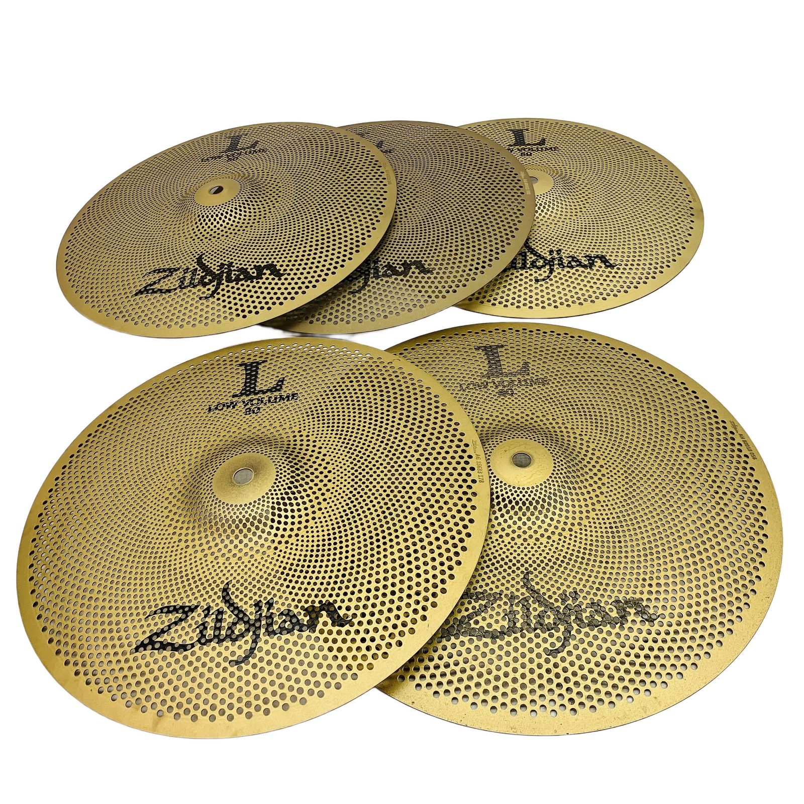 Zildjian L 80 Low Volume ジルジャン ローボリューム シンバル セット ドラム 楽器 良好