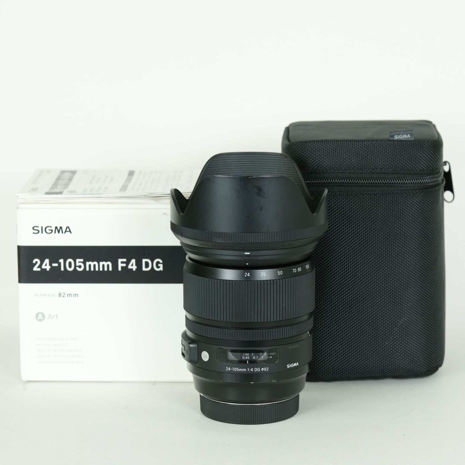 並品 SIGMA 24 105 mm F 4 DG OS HSM Art キヤノン用 Canon EFマウント