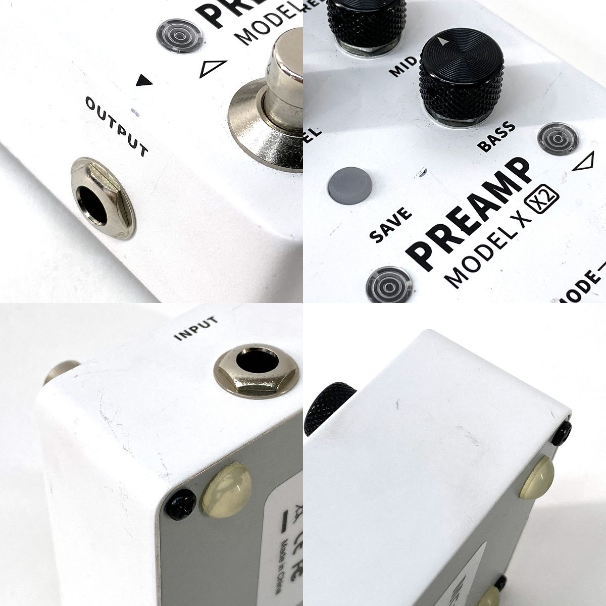 MOOER プリアンプエフェクター MODEL X2 Mooer PREAMP MODEL X2 / CAB X2｜小さな筐体にフットスイッチを2つ