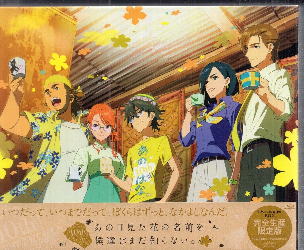 アニプレックス アニメBlu ray あの日見た花の名前を僕達はまだ知らない 10 years after BOX 完