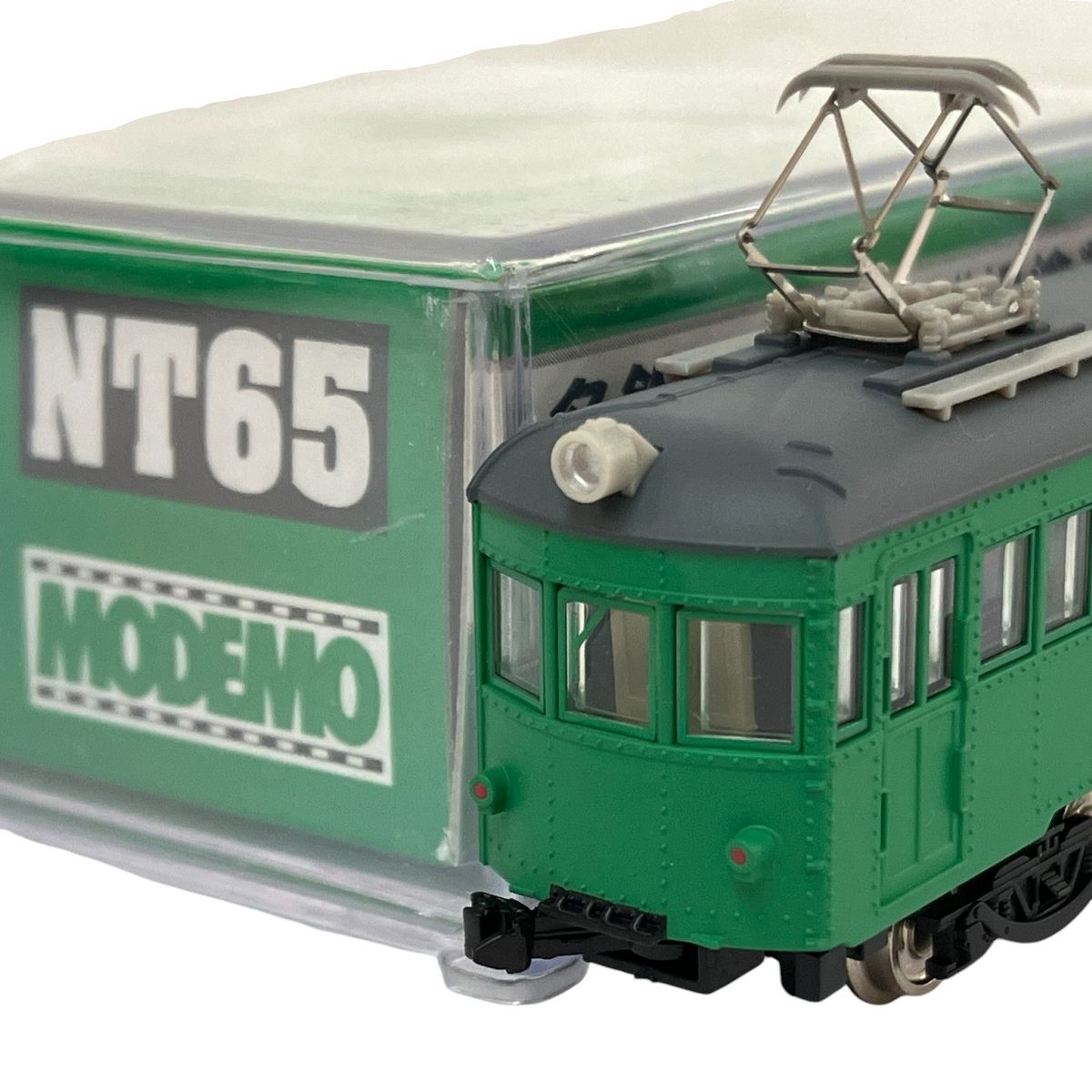 MODEMO NT65 名鉄 モ750系 緑塗装 M車 Nゲージ 鉄道模型 中古 美品