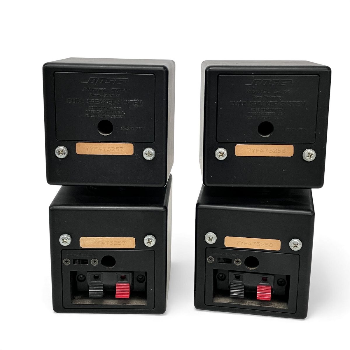 BOSE ボーズ MODEL 501X CUBE SPEAKER SYSTEM スピーカーシステム 音響