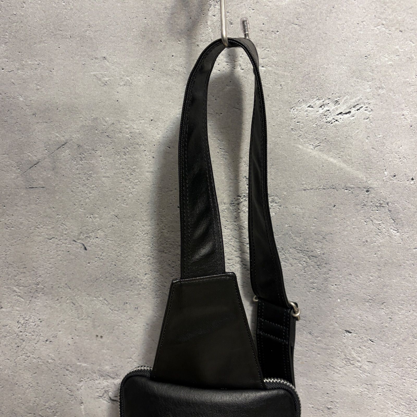 【極美品/カード付】ポーター フリースタイル ショルダーバッグ ボディバッグ 黒 FREE STYLE(フリースタイル) SHOULDER BAG(S) | 吉田カバン