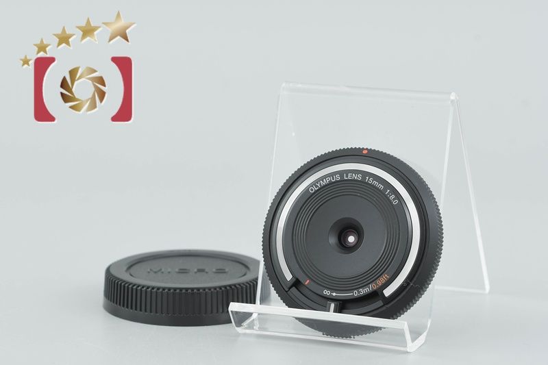 OLYMPUS オリンパス 15 mm f 8 ボディキャップレンズ BCL-1580 ブラック 単焦点レンズ