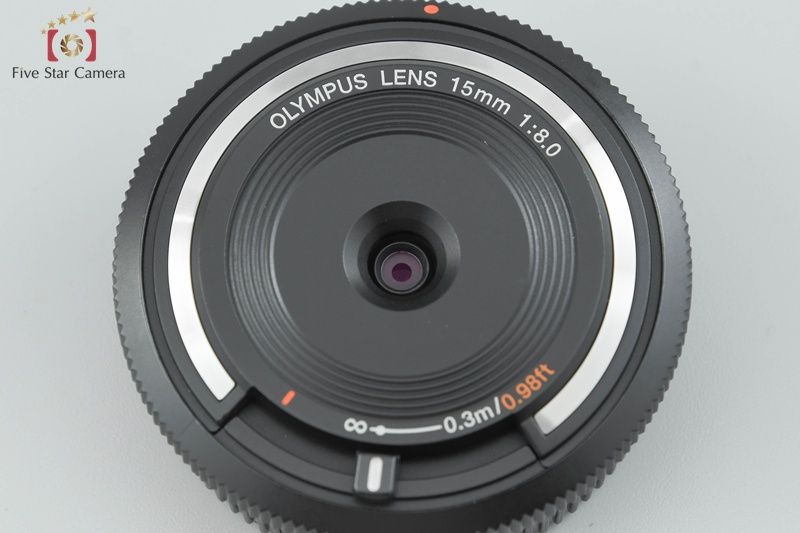 OLYMPUS オリンパス 15 mm f 8 ボディキャップレンズ BCL 1580 ブラック 単焦点レンズ
