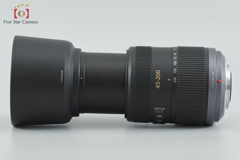  Panasonic パナソニック LUMIX G VARIO 45 200 mm f 4 5 6 MEGA O I S H ズームレンズ レンズ(ズーム) カメラ