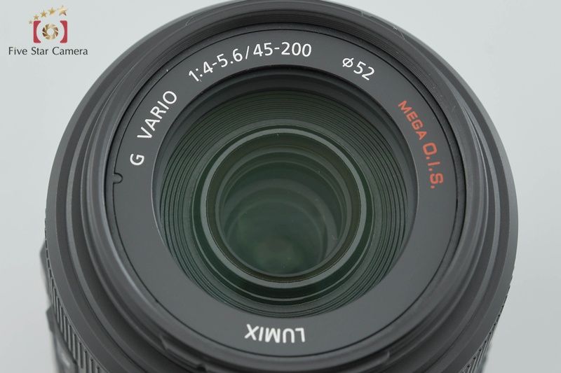 Panasonic パナソニック LUMIX G VARIO 45 200 mm f 4 5 6 MEGA O I S H ズームレンズ