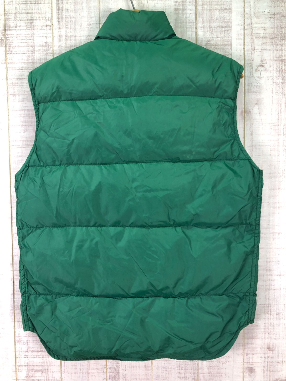 80's ビンテージ Woolrich ダウンベスト S グリーン - メルカリ