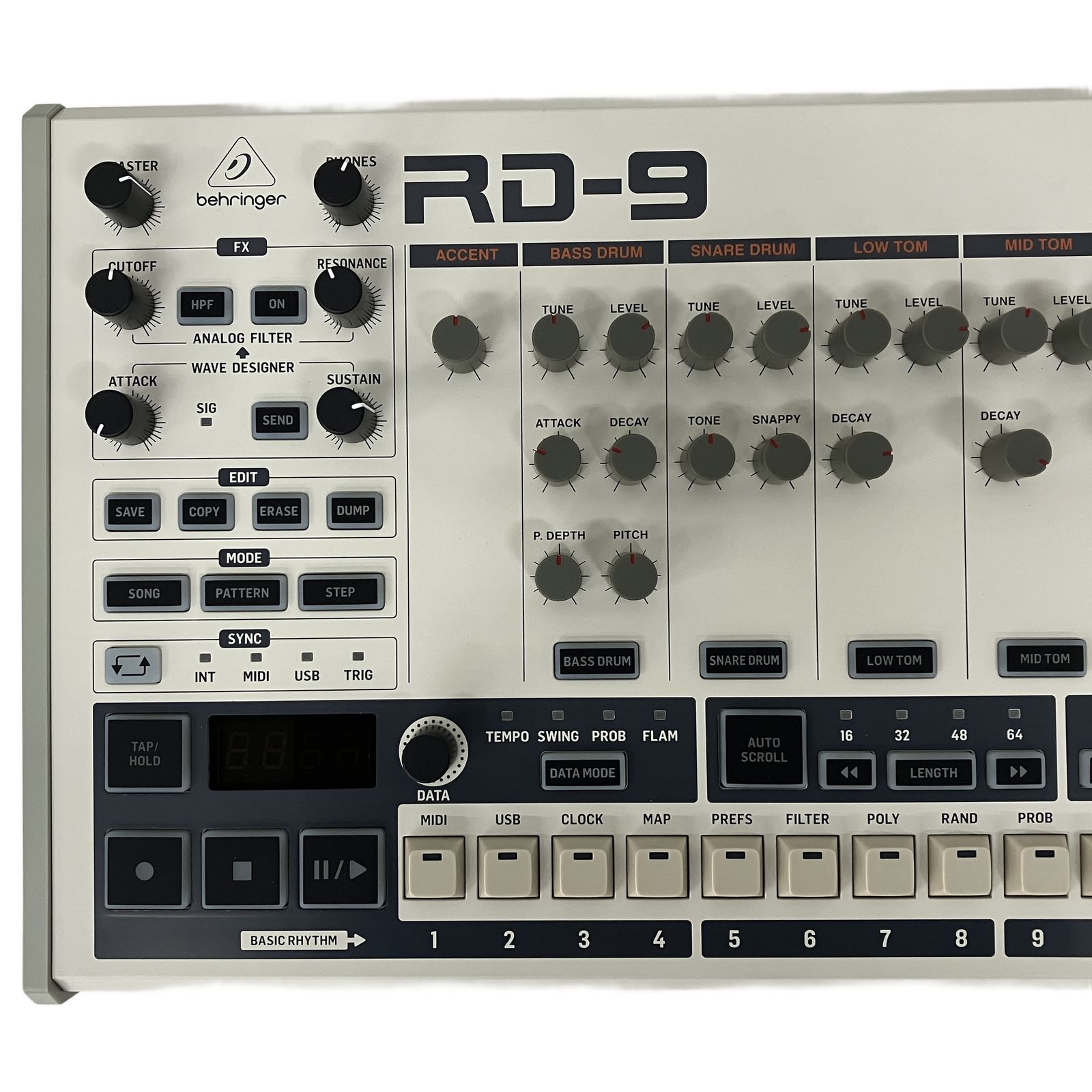 behringer RD-9 リズムマシン ドラムマシン ベリンガー アナログ
