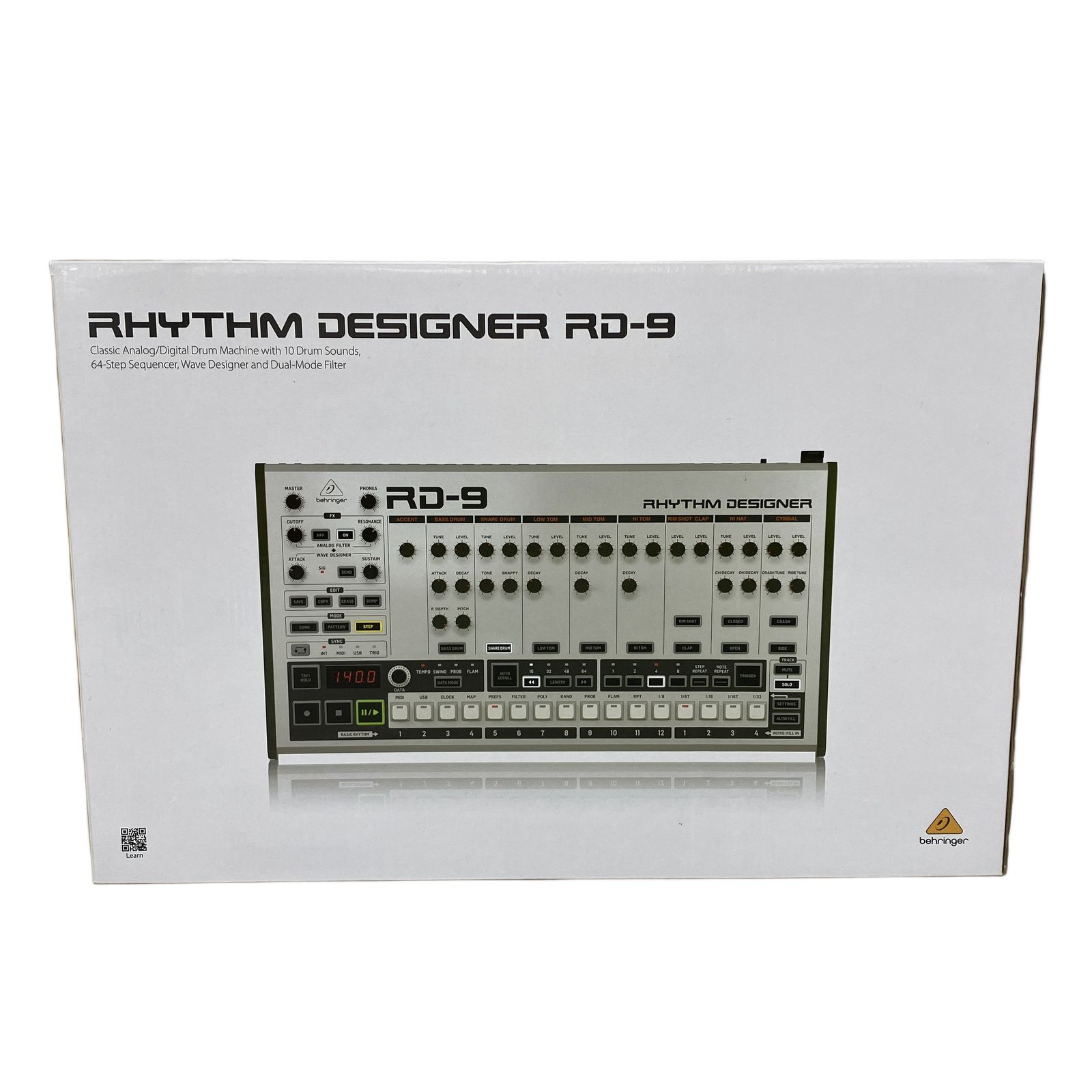 Behringer RD-9 アナログ/デジタルリズムマシン Behringer | Product