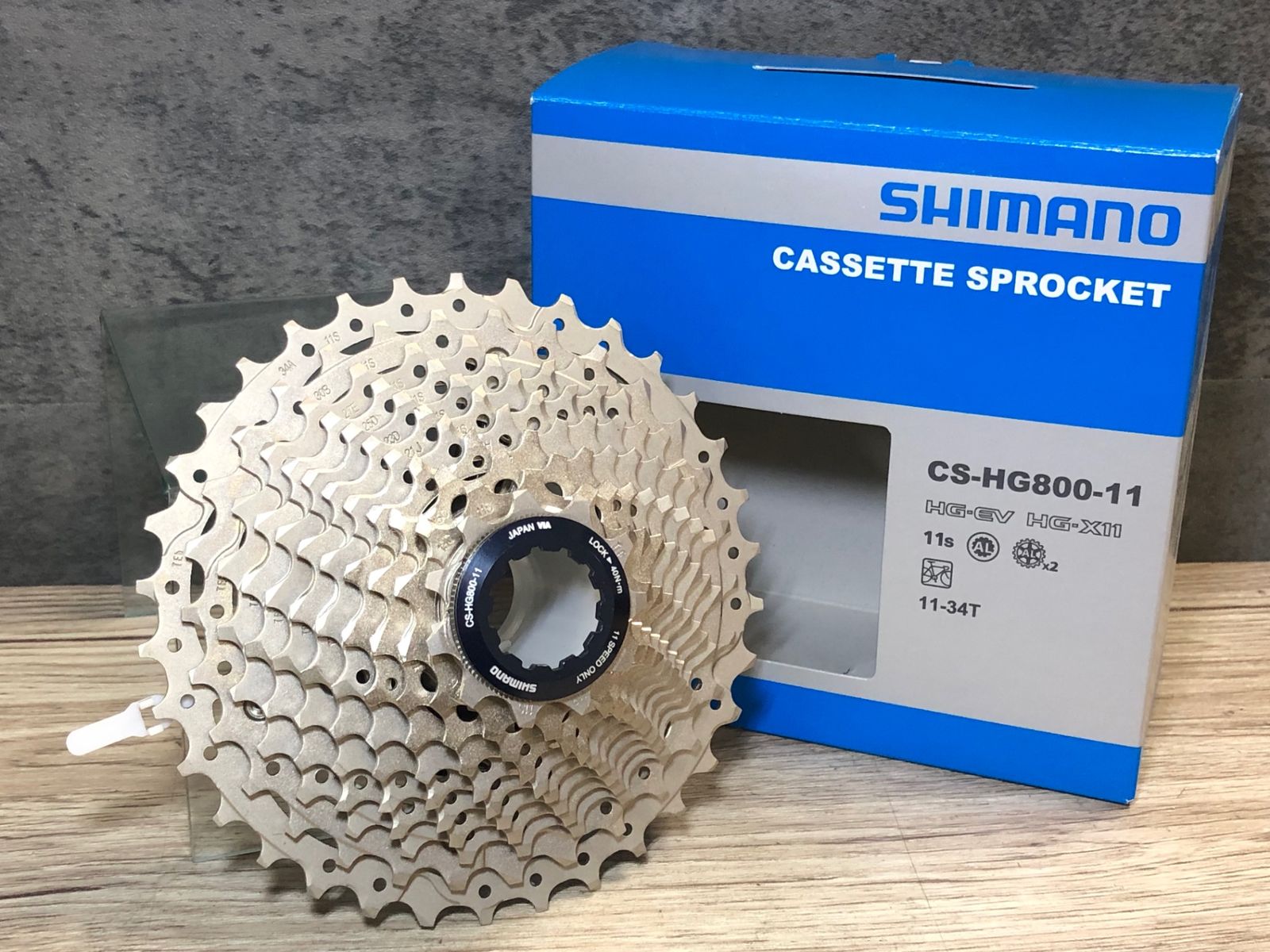JS343 シマノ SHIMANO CS-HG800-11 スプロケット 11-34T - メルカリ