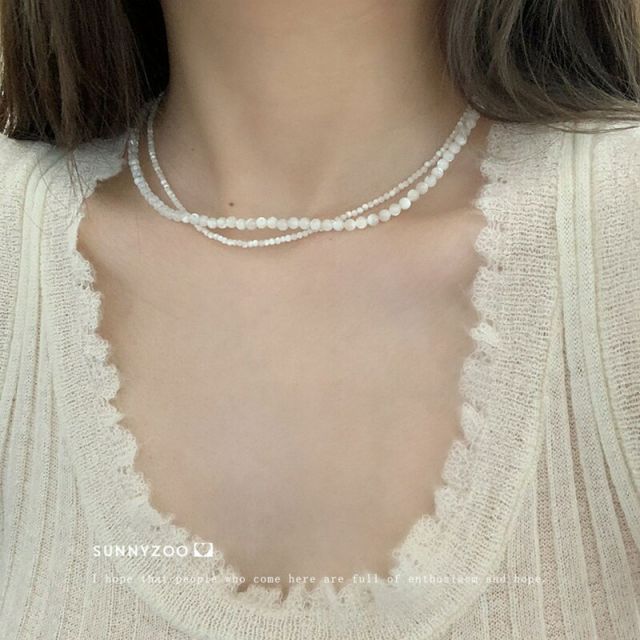 シェルネックレス アクセサリー レディース おしゃれ かわいい