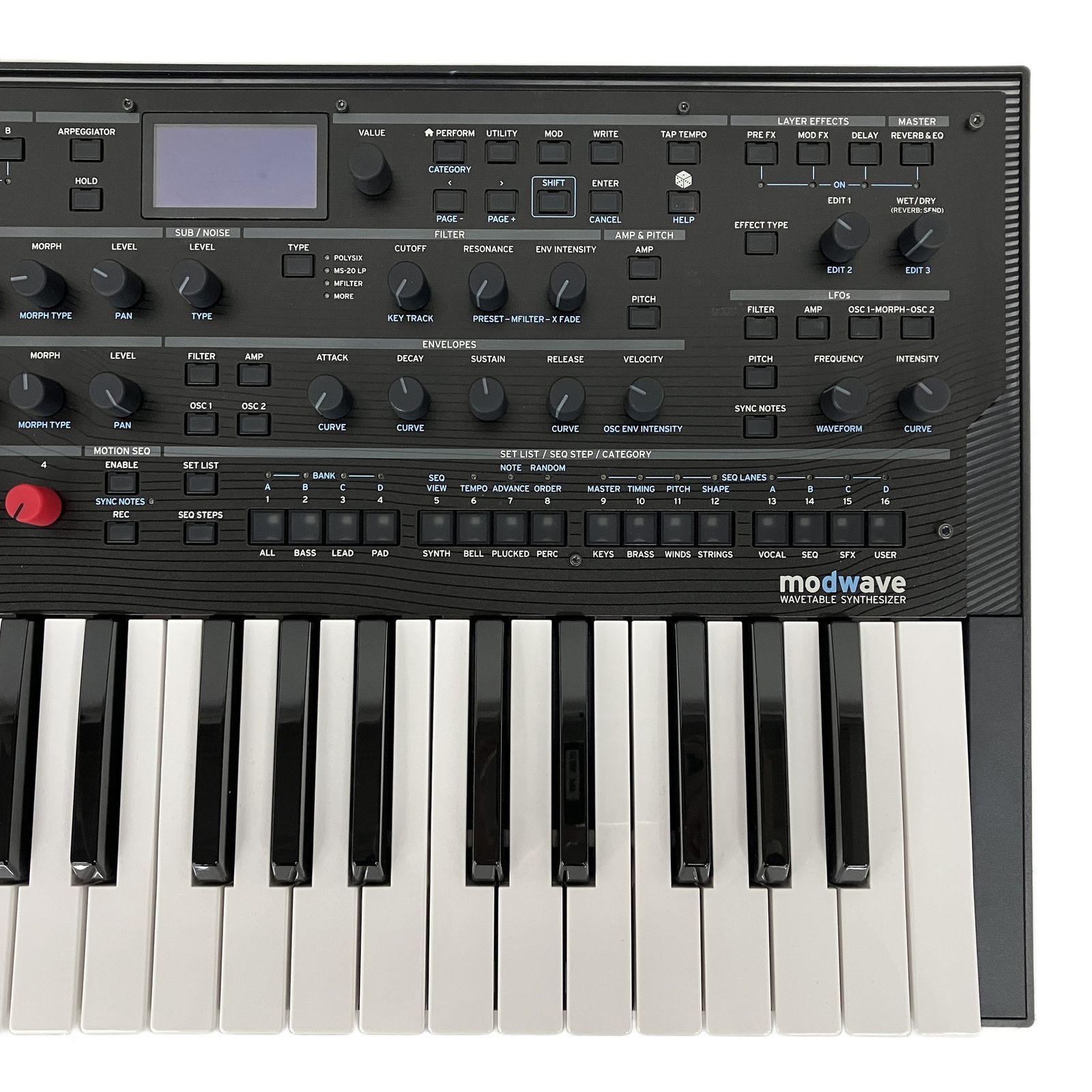 KORG modwave シンセサイザー ウェーブテーブル コルグ 中古 美品