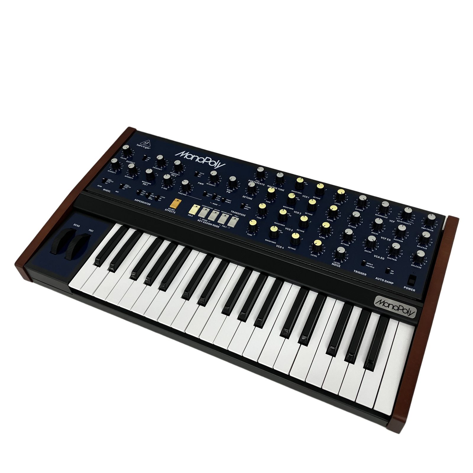 behringer monopoly 4ボイス アナログ シンセサイザー キーボード ベリンガー