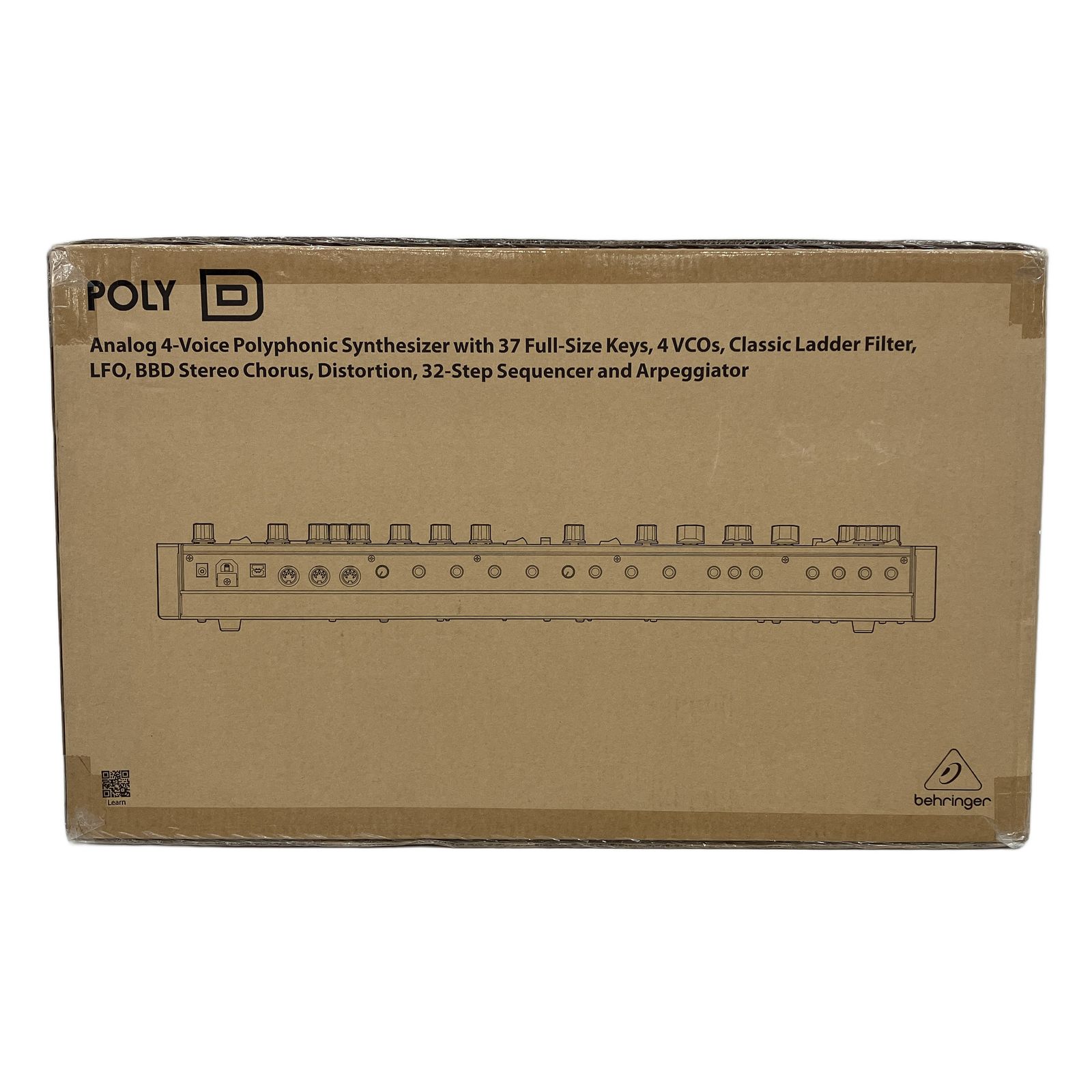 POLY D 4ボイス アナログ シンセサイザー Minimoogオマージュ