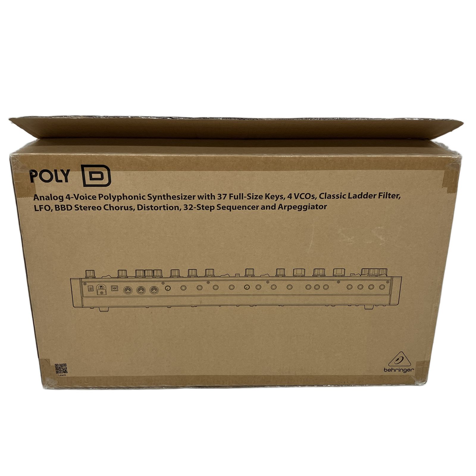 POLY D 4ボイス アナログ シンセサイザー Minimoogオマージュ