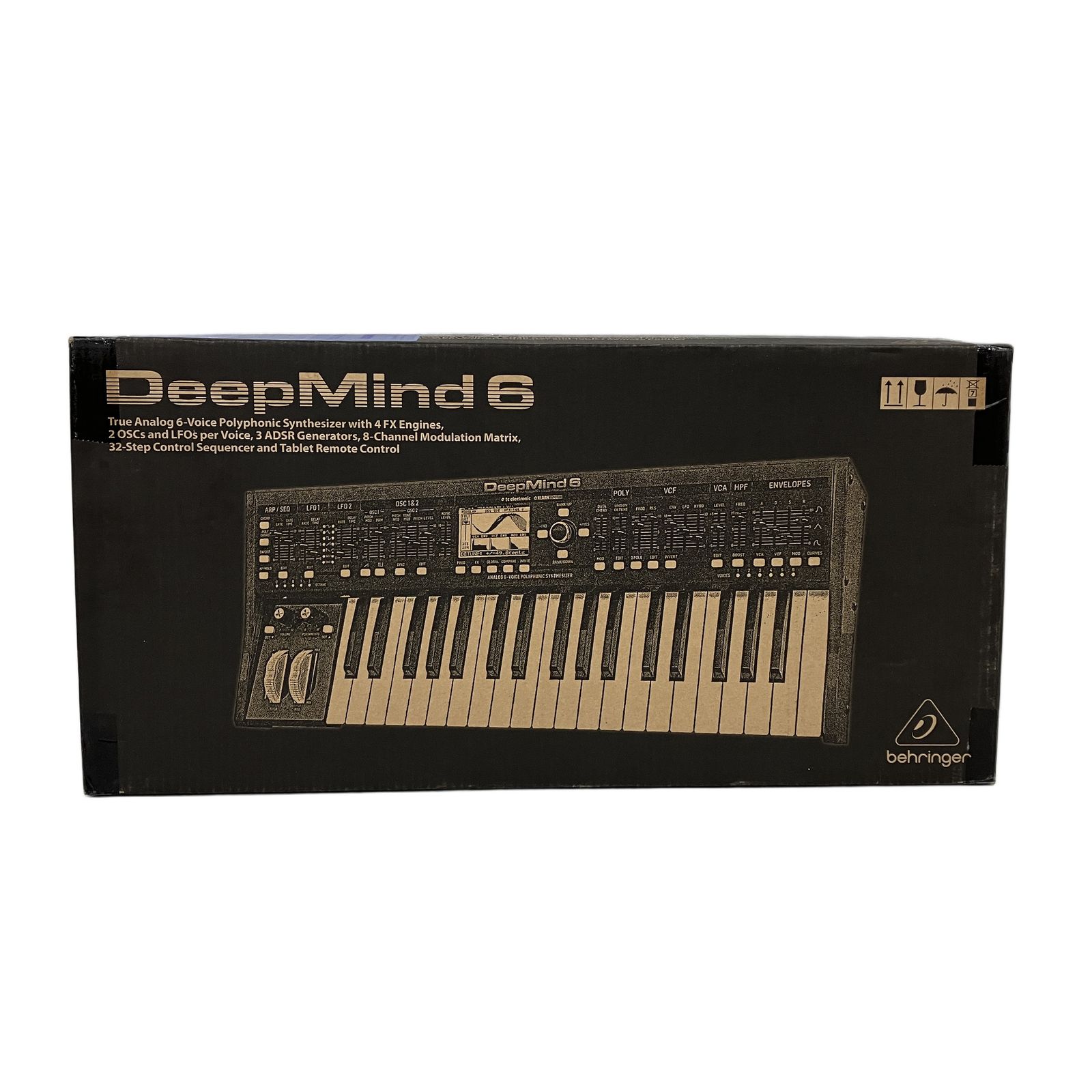 DeepMind 6 ポリフォニック アナログシンセサイザー DCO 6ボイス