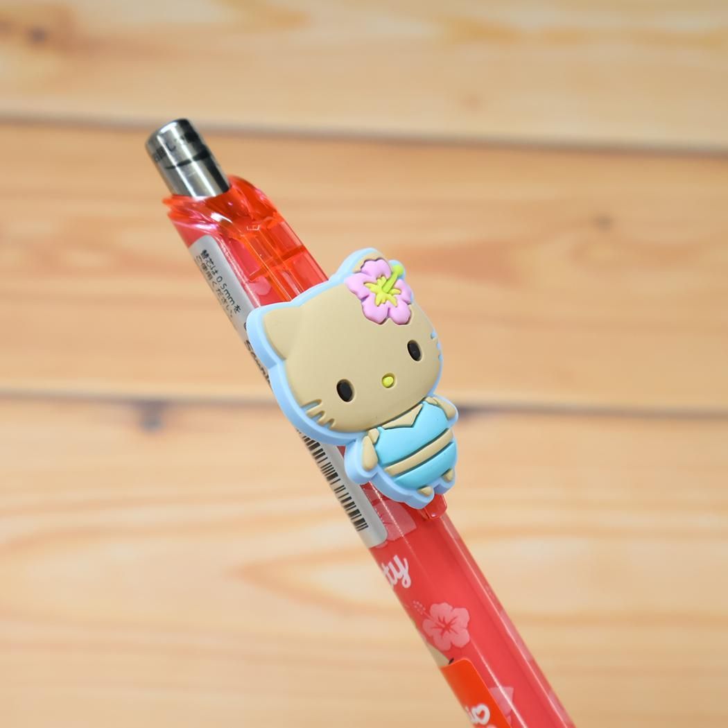 メール便】ハローキティ シャープペン マスコット付きシャープペン
