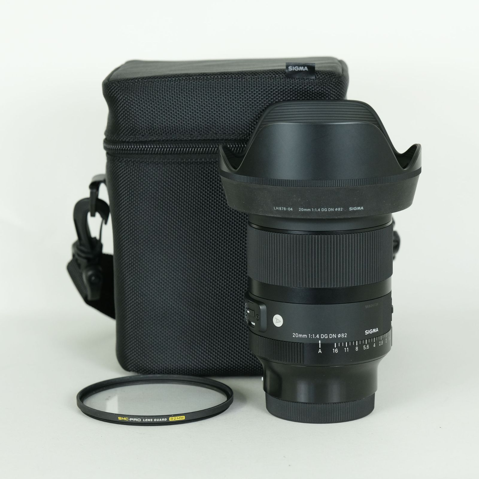 フィルター付 SIGMA 20 mm F 1 4 DG DN Art ソニーE用 SONY Eマウント