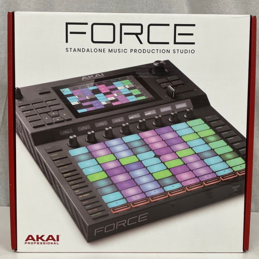 新品同様！★AKAI Professional FORCE DJパフォーマンス Akai Professional FORCE – Standalone Music Production, MIDI