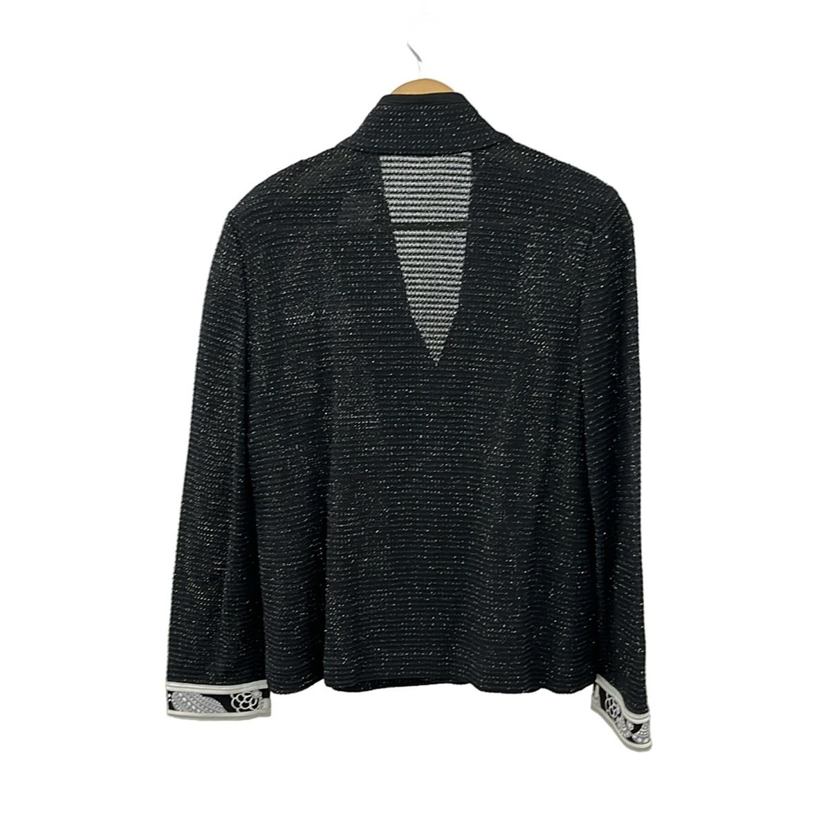 LEONARD(レオナール) ジャケット サイズL L レディース美品 - 黒×白