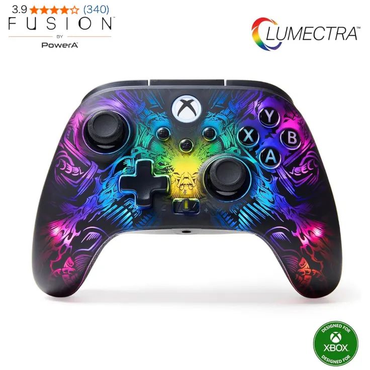 PowerA フュージョン プロ ワイヤレスコントローラー for Xbox Series X S with ルメクトラ 二重振動機能 PC Windows 10 11 ライセンス取得 01