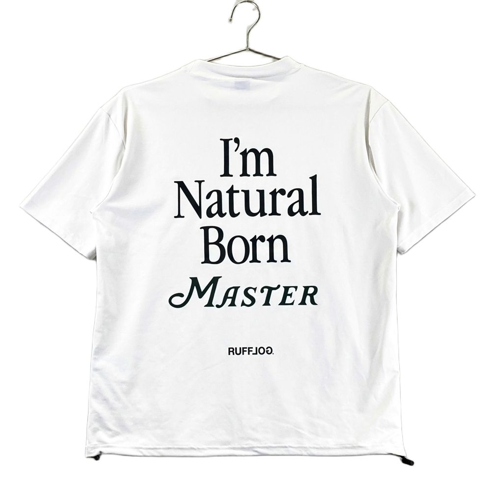 サイズ：XL RUFFLOG ラフロッグ ハイネック半袖Tシャツ ホワイト系