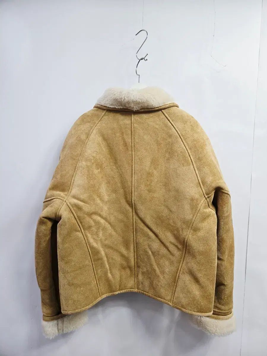  LE スウェード ムートン ジャケット ブラウン テーラードジャケット ジャケット アウター