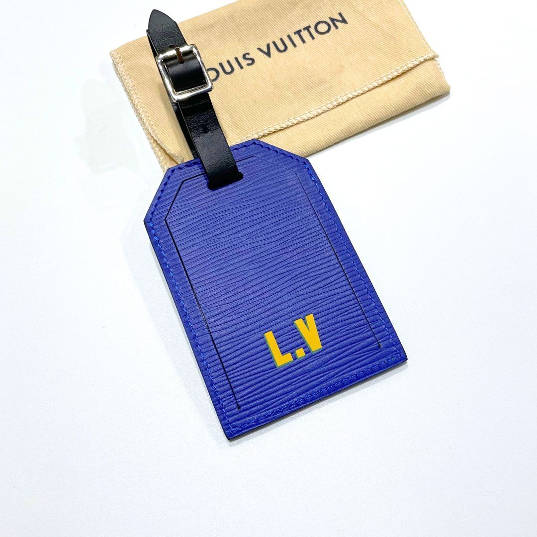 LOUIS VUITTON ルイヴィトン LV ネームタグ ラゲッジタグ エピ レザー